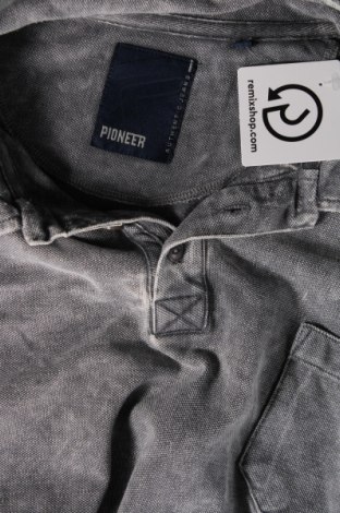 Ανδρική μπλούζα Pioneer, Μέγεθος XXL, Χρώμα Γκρί, Τιμή 9,52 €