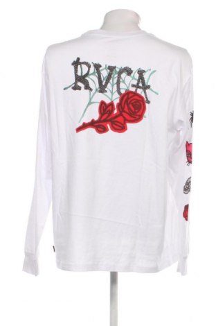 Ανδρική μπλούζα RVCA, Μέγεθος XL, Χρώμα Λευκό, Τιμή 18,22 €