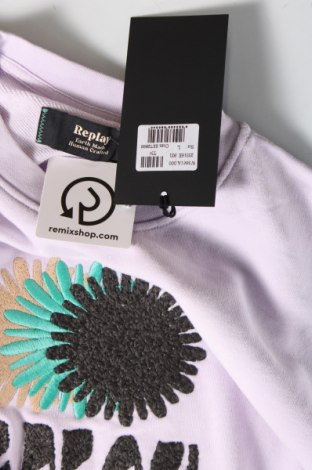 Ανδρική μπλούζα Replay, Μέγεθος L, Χρώμα Βιολετί, Τιμή 70,74 €