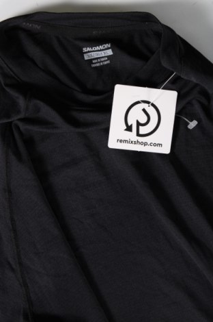 Ανδρική μπλούζα Salomon, Μέγεθος XL, Χρώμα Μαύρο, Τιμή 18,40 €
