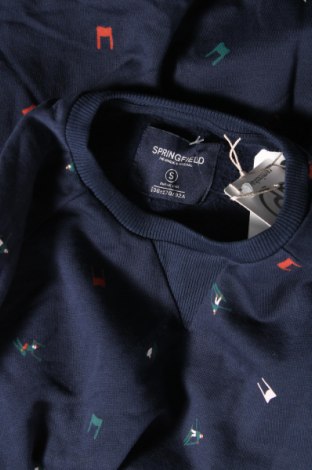 Ανδρική μπλούζα Springfield, Μέγεθος S, Χρώμα Μπλέ, Τιμή 14,38 €