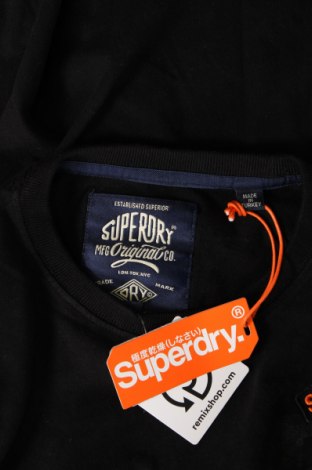 Ανδρική μπλούζα Superdry, Μέγεθος S, Χρώμα Μαύρο, Τιμή 33,92 €