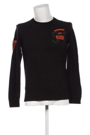 Ανδρική μπλούζα Superdry, Μέγεθος S, Χρώμα Μαύρο, Τιμή 35,00 €