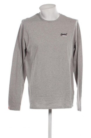 Ανδρική μπλούζα Superdry, Μέγεθος XXL, Χρώμα Γκρί, Τιμή 36,08 €
