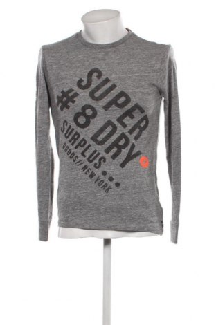 Ανδρική μπλούζα Superdry, Μέγεθος S, Χρώμα Γκρί, Τιμή 36,08 €