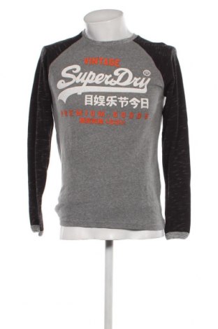 Ανδρική μπλούζα Superdry, Μέγεθος S, Χρώμα Γκρί, Τιμή 35,00 €
