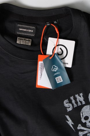 Ανδρική μπλούζα Superdry, Μέγεθος XL, Χρώμα Γκρί, Τιμή 20,20 €