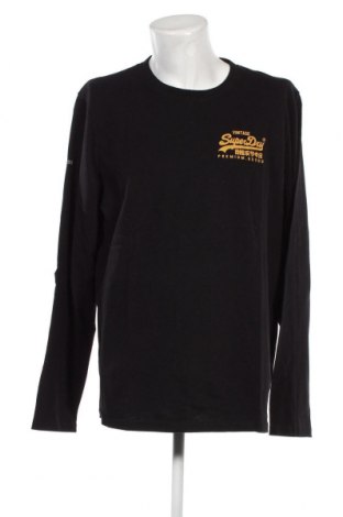 Ανδρική μπλούζα Superdry, Μέγεθος 3XL, Χρώμα Μαύρο, Τιμή 35,00 €