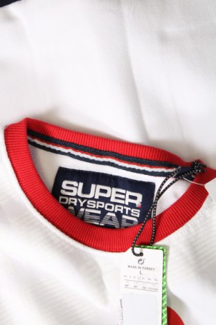 Мъжка блуза Superdry, Размер L, Цвят Бял, Цена 67,90 лв.