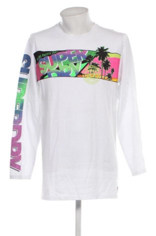 Ανδρική μπλούζα Superdry, Μέγεθος M, Χρώμα Λευκό, Τιμή 34,28 €