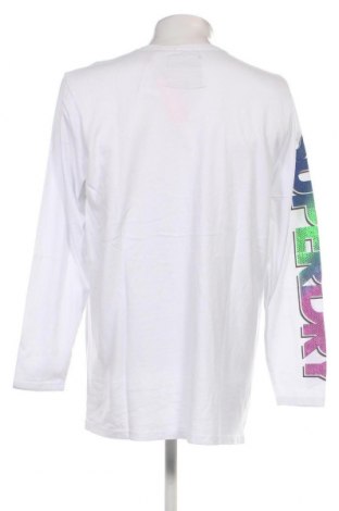 Ανδρική μπλούζα Superdry, Μέγεθος XL, Χρώμα Λευκό, Τιμή 35,00 €