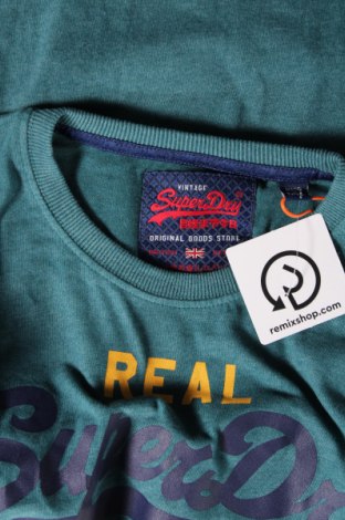 Herren Shirt Superdry, Größe M, Farbe Grün, Preis € 16,60