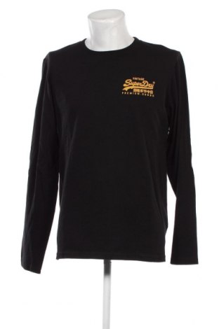 Ανδρική μπλούζα Superdry, Μέγεθος XL, Χρώμα Μαύρο, Τιμή 33,92 €