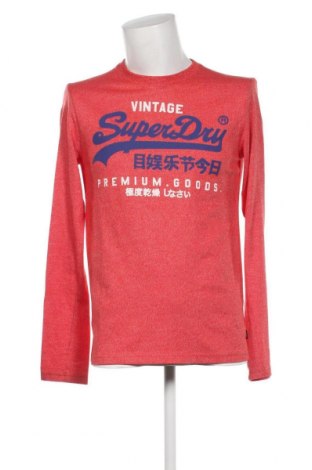 Ανδρική μπλούζα Superdry, Μέγεθος M, Χρώμα Κόκκινο, Τιμή 36,08 €