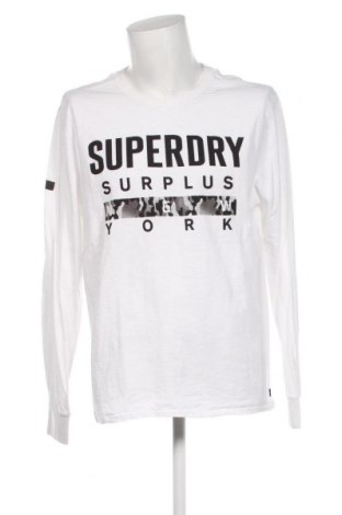 Мъжка блуза Superdry, Размер 3XL, Цвят Бял, Цена 65,80 лв.