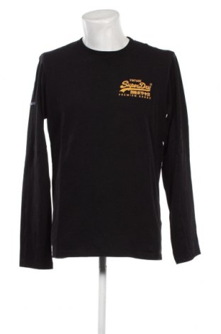 Ανδρική μπλούζα Superdry, Μέγεθος L, Χρώμα Μαύρο, Τιμή 28,86 €