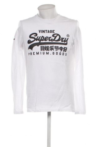 Ανδρική μπλούζα Superdry, Μέγεθος S, Χρώμα Λευκό, Τιμή 36,08 €