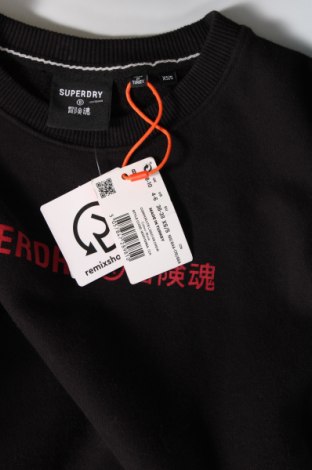 Ανδρική μπλούζα Superdry, Μέγεθος XS, Χρώμα Μαύρο, Τιμή 29,22 €