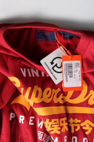 Ανδρική μπλούζα Superdry, Μέγεθος S, Χρώμα Κόκκινο, Τιμή 36,08 €