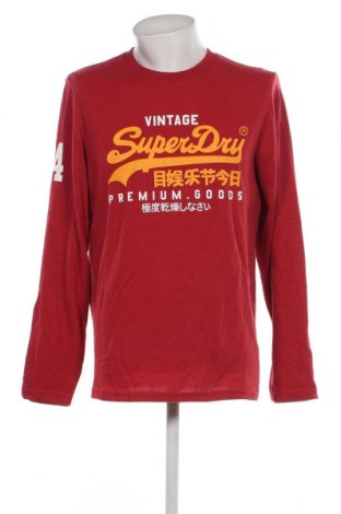 Herren Shirt Superdry, Größe XL, Farbe Rot, Preis 36,08 €