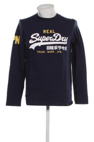 Ανδρική μπλούζα Superdry, Μέγεθος S, Χρώμα Μπλέ, Τιμή 22,01 €