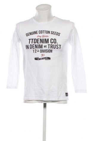 Herren Shirt Tom Tailor, Größe S, Farbe Weiß, Preis 11,27 €