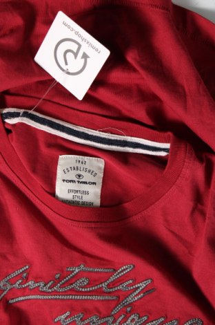 Pánske tričko  Tom Tailor, Veľkosť M, Farba Červená, Cena  9,19 €