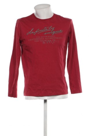 Ανδρική μπλούζα Tom Tailor, Μέγεθος M, Χρώμα Κόκκινο, Τιμή 10,02 €