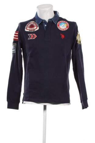 Ανδρική μπλούζα U.S. Polo Assn., Μέγεθος L, Χρώμα Μπλέ, Τιμή 54,00 €