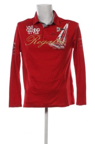 Ανδρική μπλούζα Violento, Μέγεθος XXL, Χρώμα Κόκκινο, Τιμή 8,36 €