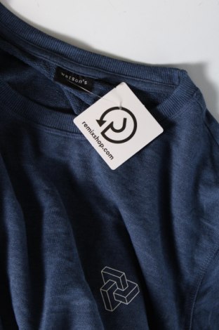 Herren Shirt Watson's, Größe L, Farbe Blau, Preis 18,79 €