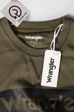 Herren Shirt Wrangler, Größe M, Farbe Grün, Preis 22,27 €
