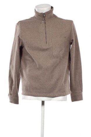 Мъжка блуза Zara, Размер S, Цвят Кафяв, Цена 9,20 лв.