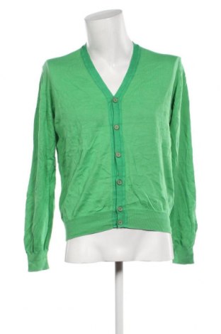 Jachetă tricotată de bărbați, Mărime L, Culoare Verde, Preț 95,39 Lei