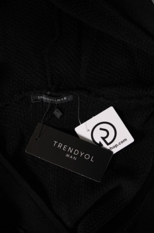 Jachetă tricotată de bărbați Trendyol, Mărime S, Culoare Negru, Preț 53,29 Lei