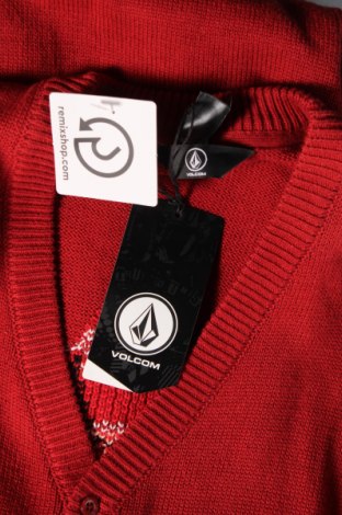 Jachetă tricotată de bărbați Volcom, Mărime L, Culoare Roșu, Preț 230,27 Lei