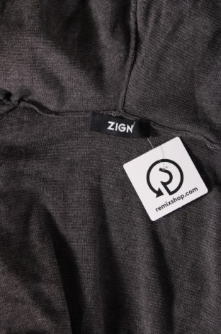 Ανδρική ζακέτα Zign, Μέγεθος XL, Χρώμα Γκρί, Τιμή 14,00 €