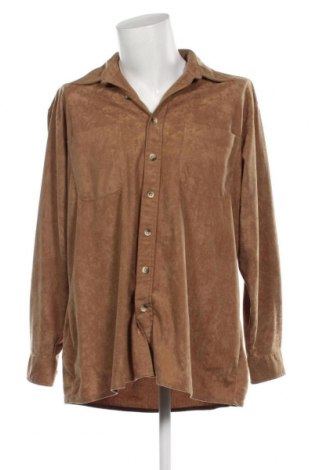 Ανδρικό πουκάμισο, Μέγεθος XL, Χρώμα  Μπέζ, Τιμή 2,87 €