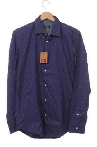 Ανδρικό πουκάμισο, Μέγεθος M, Χρώμα Μπλέ, Τιμή 23,71 €