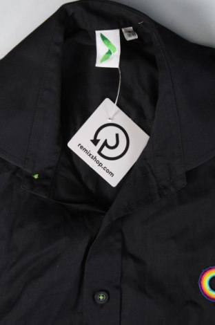 Herrenhemd, Größe M, Farbe Schwarz, Preis 4,04 €