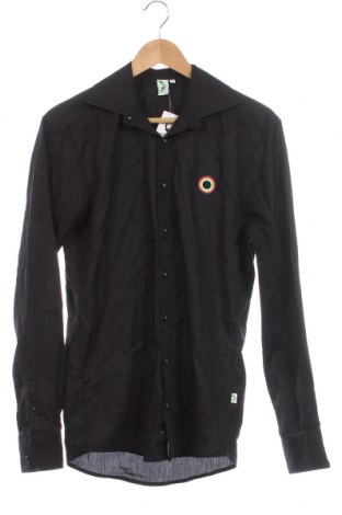 Ανδρικό πουκάμισο, Μέγεθος M, Χρώμα Μαύρο, Τιμή 3,95 €