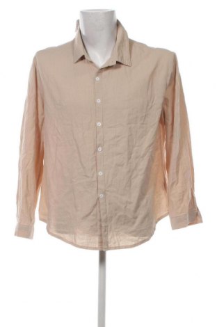 Ανδρικό πουκάμισο, Μέγεθος XL, Χρώμα  Μπέζ, Τιμή 10,76 €