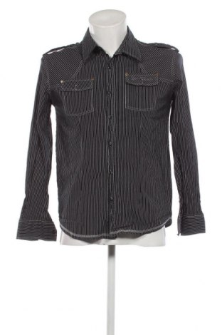 Ανδρικό πουκάμισο, Μέγεθος XL, Χρώμα Μαύρο, Τιμή 3,71 €