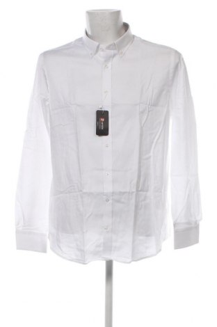 Męska koszula 7 Camicie, Rozmiar XL, Kolor Biały, Cena 330,52 zł