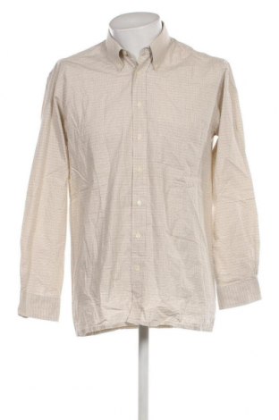 Ανδρικό πουκάμισο Accanto, Μέγεθος M, Χρώμα  Μπέζ, Τιμή 8,97 €
