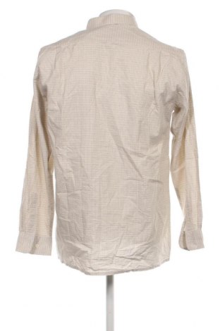 Ανδρικό πουκάμισο Accanto, Μέγεθος M, Χρώμα  Μπέζ, Τιμή 7,18 €