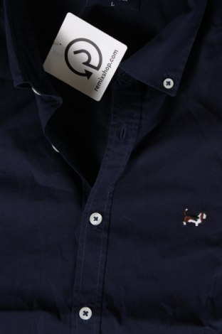 Ανδρικό πουκάμισο Albert Brandon, Μέγεθος L, Χρώμα Μπλέ, Τιμή 26,16 €