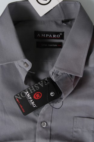 Herrenhemd Amparo, Größe L, Farbe Grau, Preis € 23,71