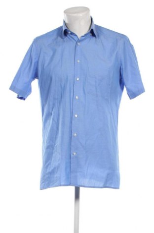Herrenhemd Andrew James, Größe M, Farbe Blau, Preis € 9,82