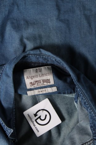 Ανδρικό πουκάμισο Angelo Litrico, Μέγεθος XXL, Χρώμα Μπλέ, Τιμή 10,76 €